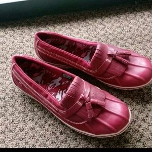 SOLD!!!!!! Cherry Wine Colored Loafers